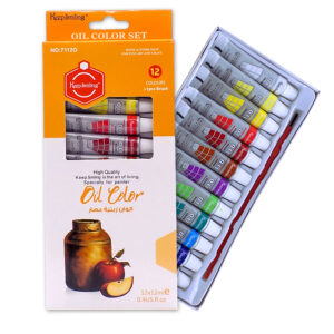 Keep Smiling Oil Color set ( 12 Colors, 12ml Tubes ) 7112-O