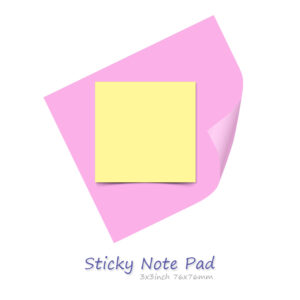 StickNote-Pad-Yellow-3x3